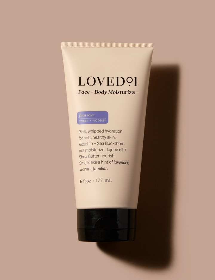 Lavender Face and Body Moisturizer for Dry Skin | Loved01 Skincare