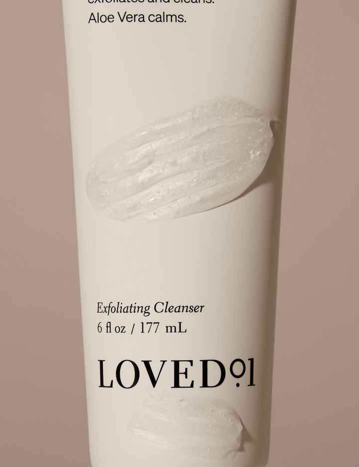 Gentle Exfoliating Cleanser for All Skin Types | Loved01 by John