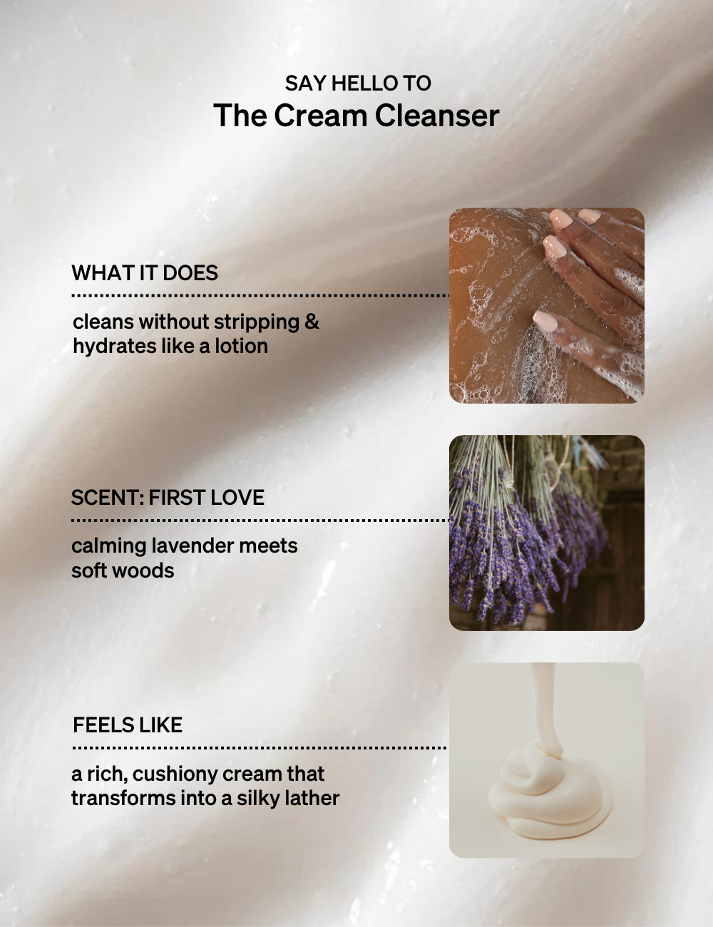 Cream Cleanser | Lavender
