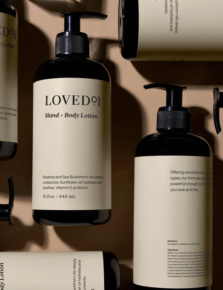 Nourishing Hand and Body Lotion for Dry Skin | Loved01 by John